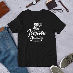 Family Fishing Trip Personalized T Shirt